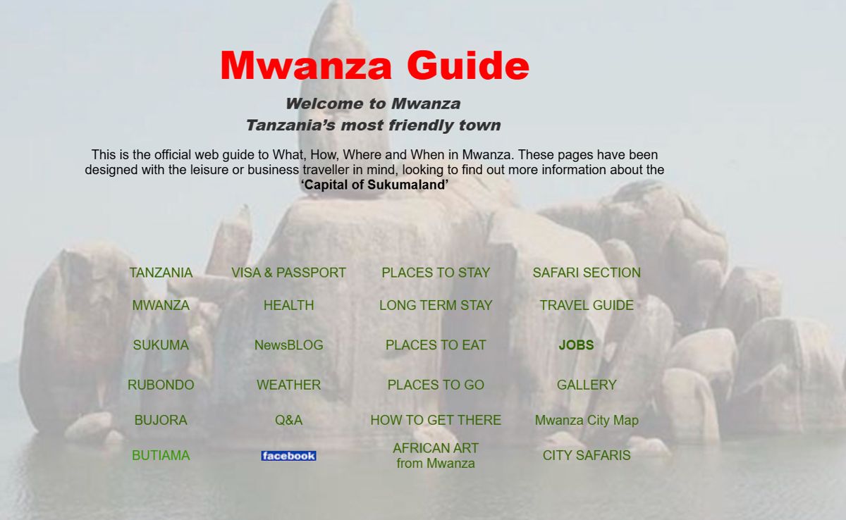 Mwanza ‘City safari’ Guide